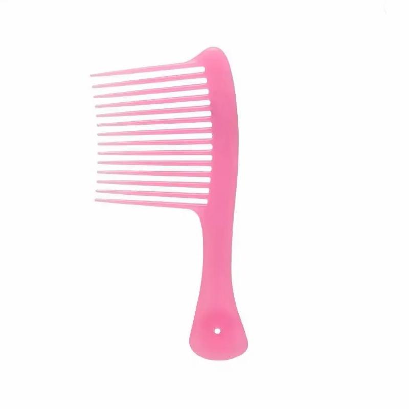 Расческа для вьющихся волос ДенІС professional Розовая
