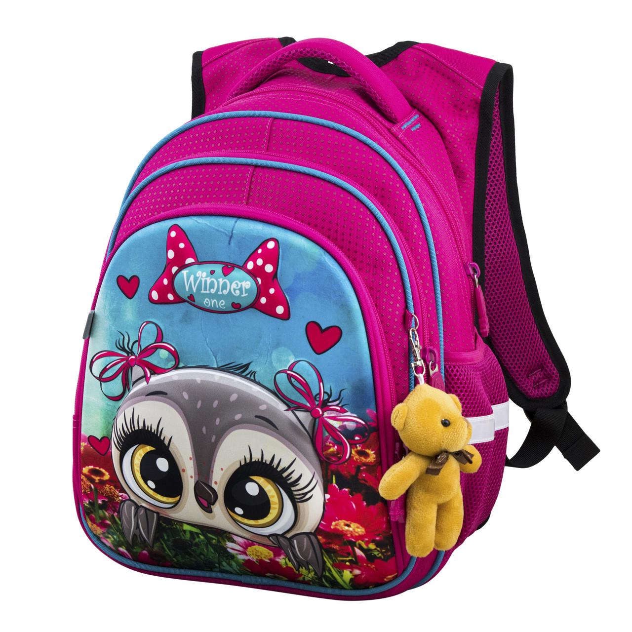 Рюкзак школьный для девочек Winner One R2-161 для 1-4 класса (1653011506)
