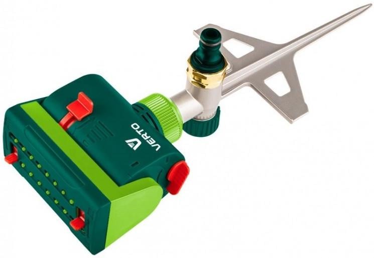 Ороситель дождевой Verto дождеватель маятниковый (15G773)