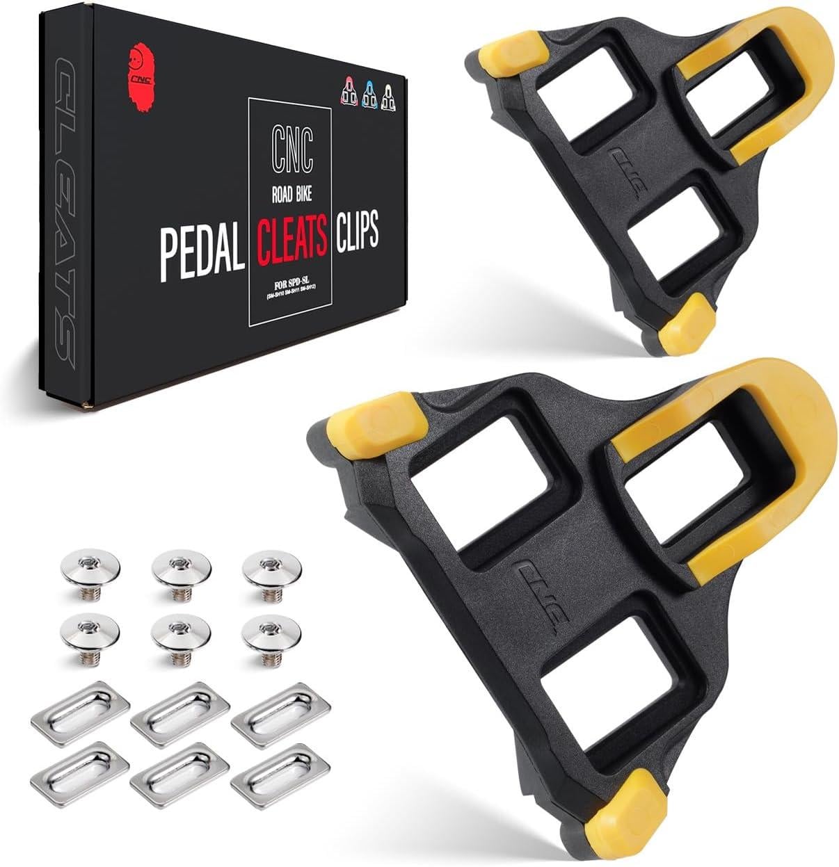 Шипи для шосейного велосипеда з ЧПУ сумісні із шипами Shimano SPD SL