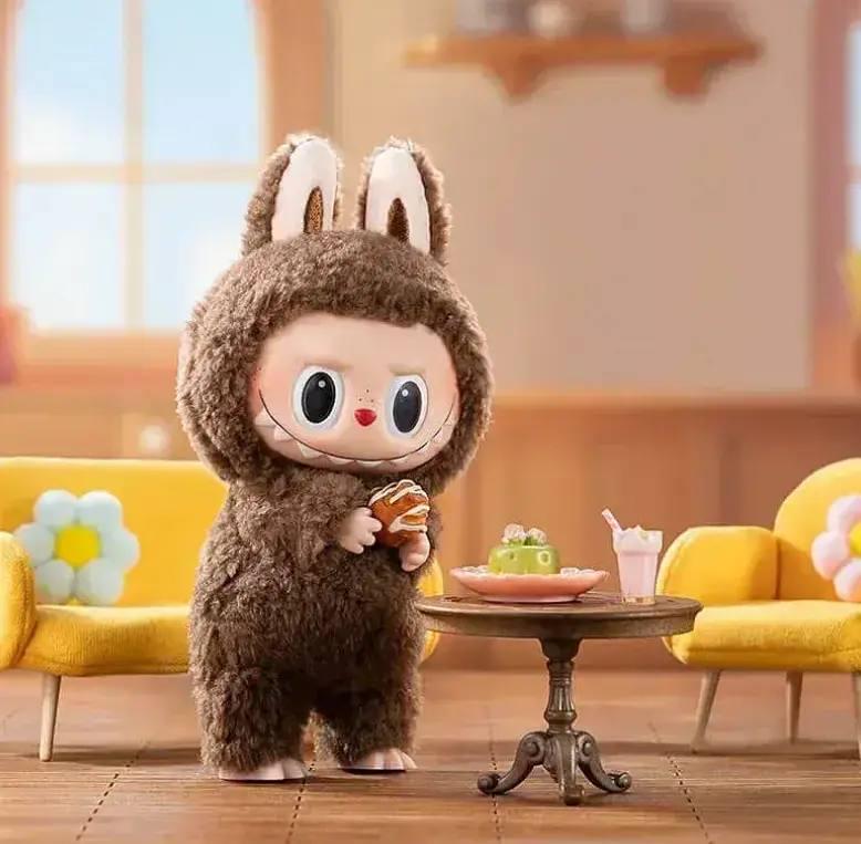 Мягкая игрушка-брелок Labubu Лабубу серия v1 Коричневый (7d898c97) - фото 2 Мягкая игрушка-брелок Labubu Лабубу серия v1 Коричневый (7d898c97) - фото 2