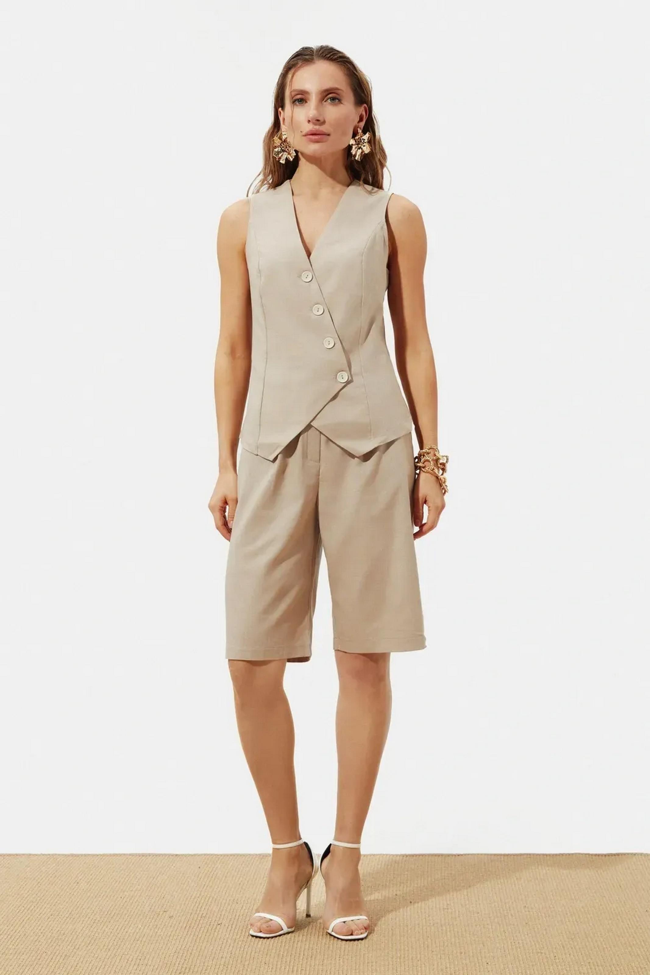 Шорти жіночі Seventeen XXL-3XL Бежевий (104-2269.6330-2) - фото 3