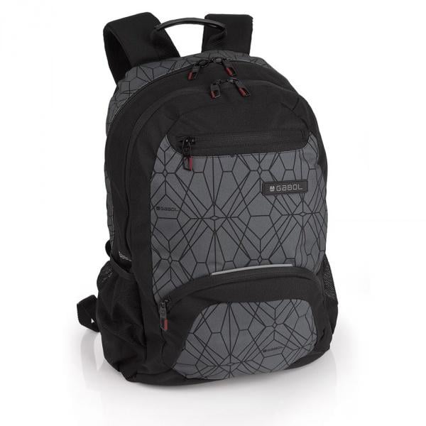 Рюкзак городской Gabol Grid 24 Black (221277)