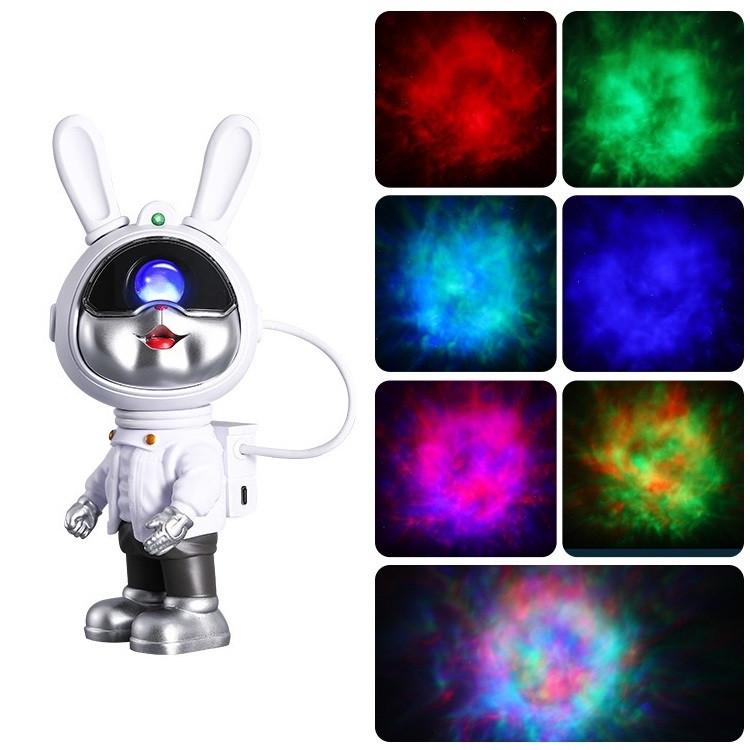 Нічник зоряного неба RIAS K2306 Кролик астронавт з пультом White (3_06780) - фото 5 Нічник зоряного неба RIAS K2306 Кролик астронавт з пультом White (3_06780) - фото 5