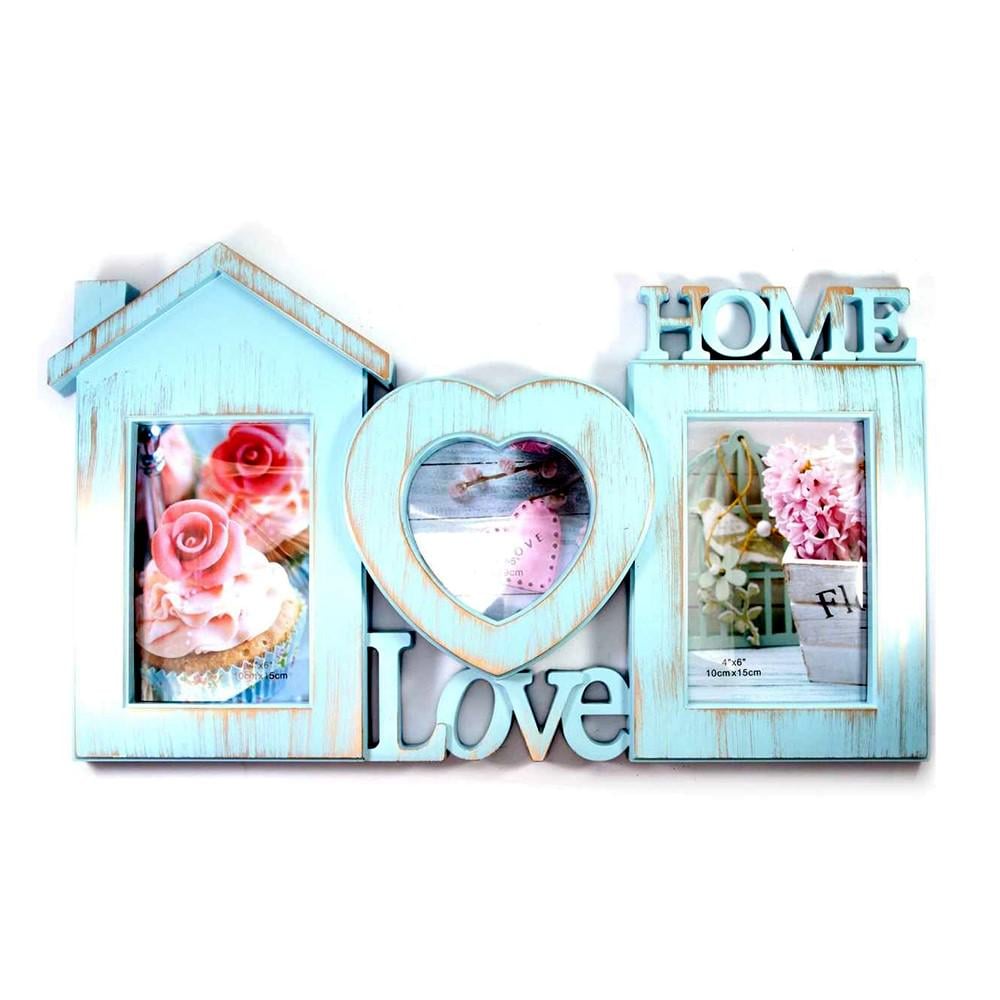 Фоторамка LOVE HOME на 3 фото 43х25,5х3 см (30769)