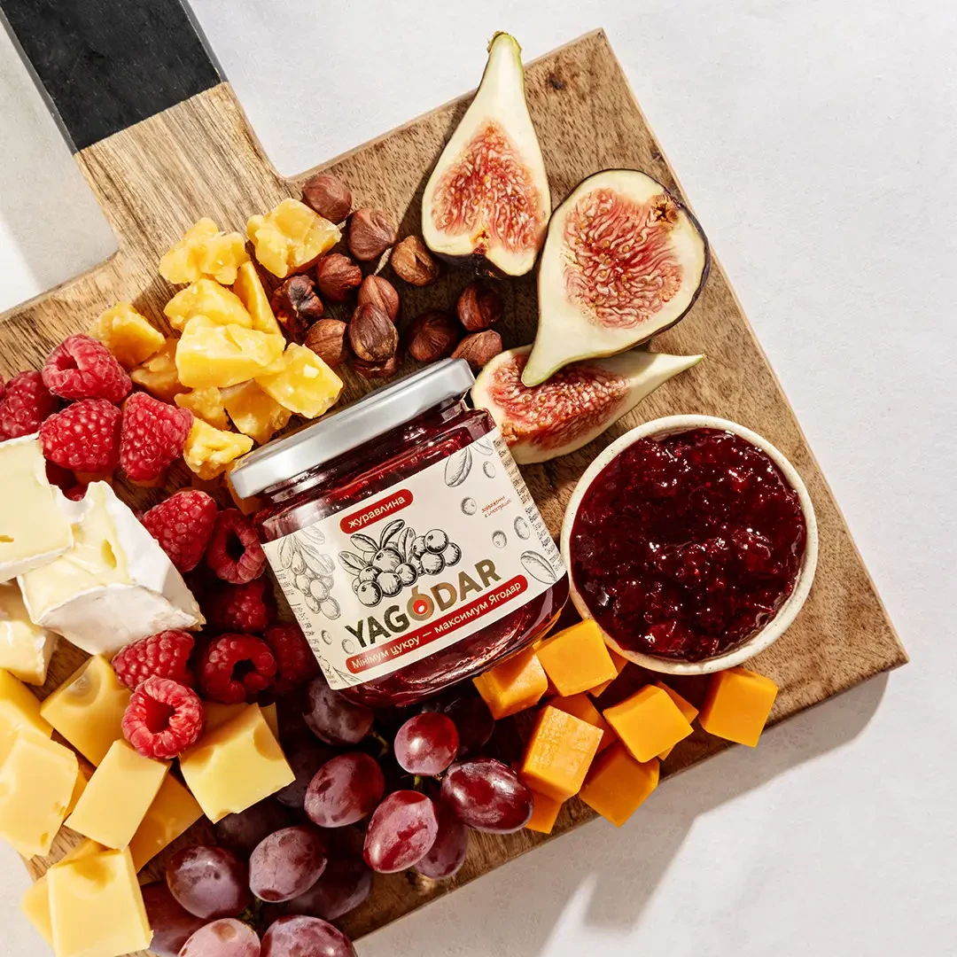 Подарунковий набір YAGODAR Усе для сиру та вина 1,8 кг (2443924977) - фото 5