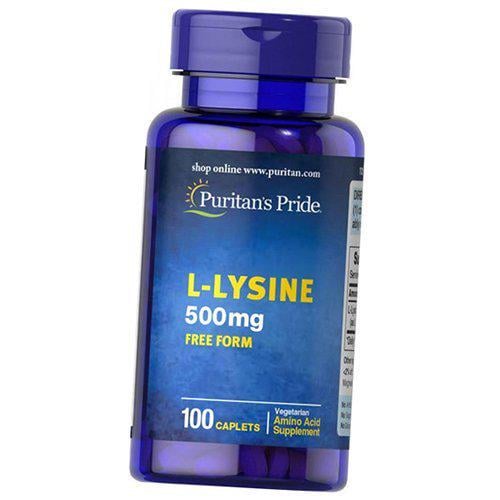 Лізин L-Lysine 500 Caplet 100 капс. (27367018) - фото 1