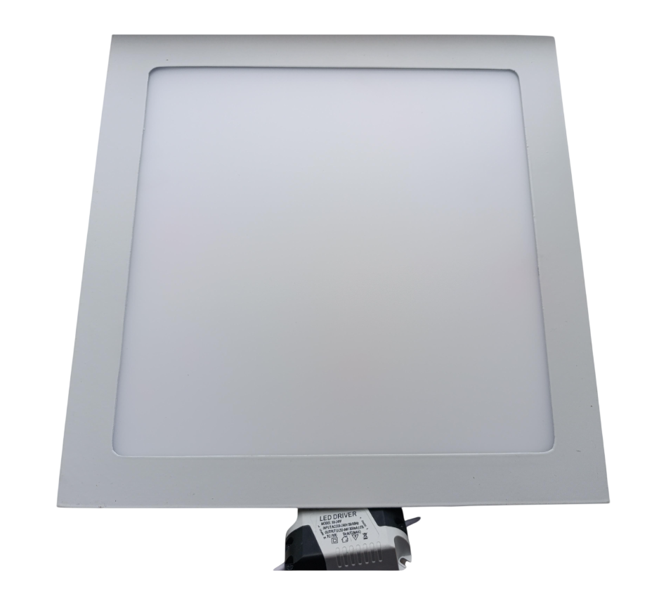 Светильник светодиодный квадратный 18 Вт 3000K Желтый (102114) Светильник светодиодный квадратный 18 Вт 3000K Желтый (102114)