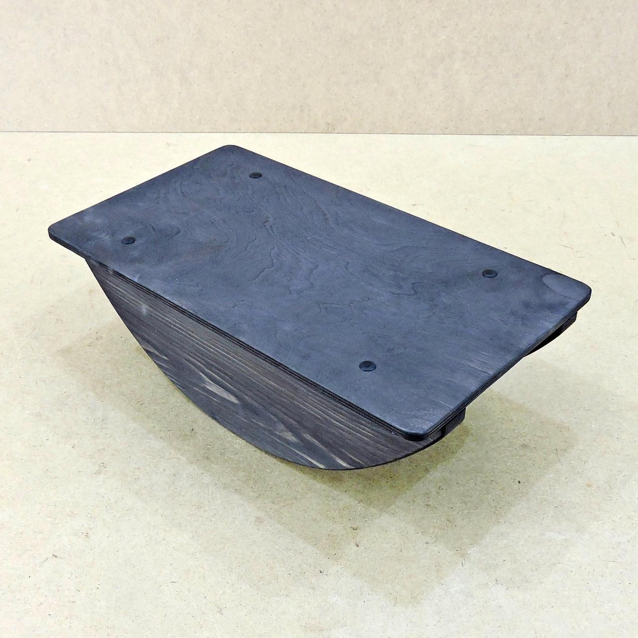 Балансувальна дошка з дерева Канпур 45х25х15 см Венге (БЛН-450112) - фото 7 Балансувальна дошка з дерева Канпур 45х25х15 см Венге (БЛН-450112) - фото 7