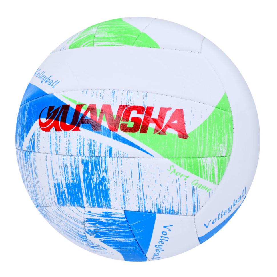 Мяч волейбольный Bambi ПВХ d 21,3 см 260-280 г Белый (AG-374-B-28)