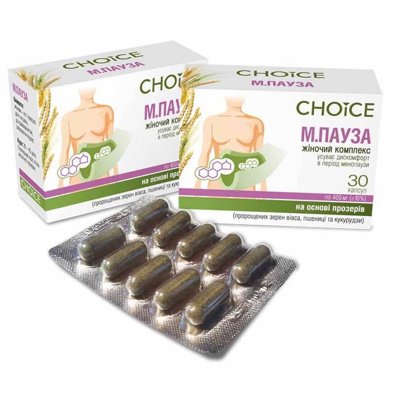 Фитопрепарат Choice Менопауза препарат при климаксе