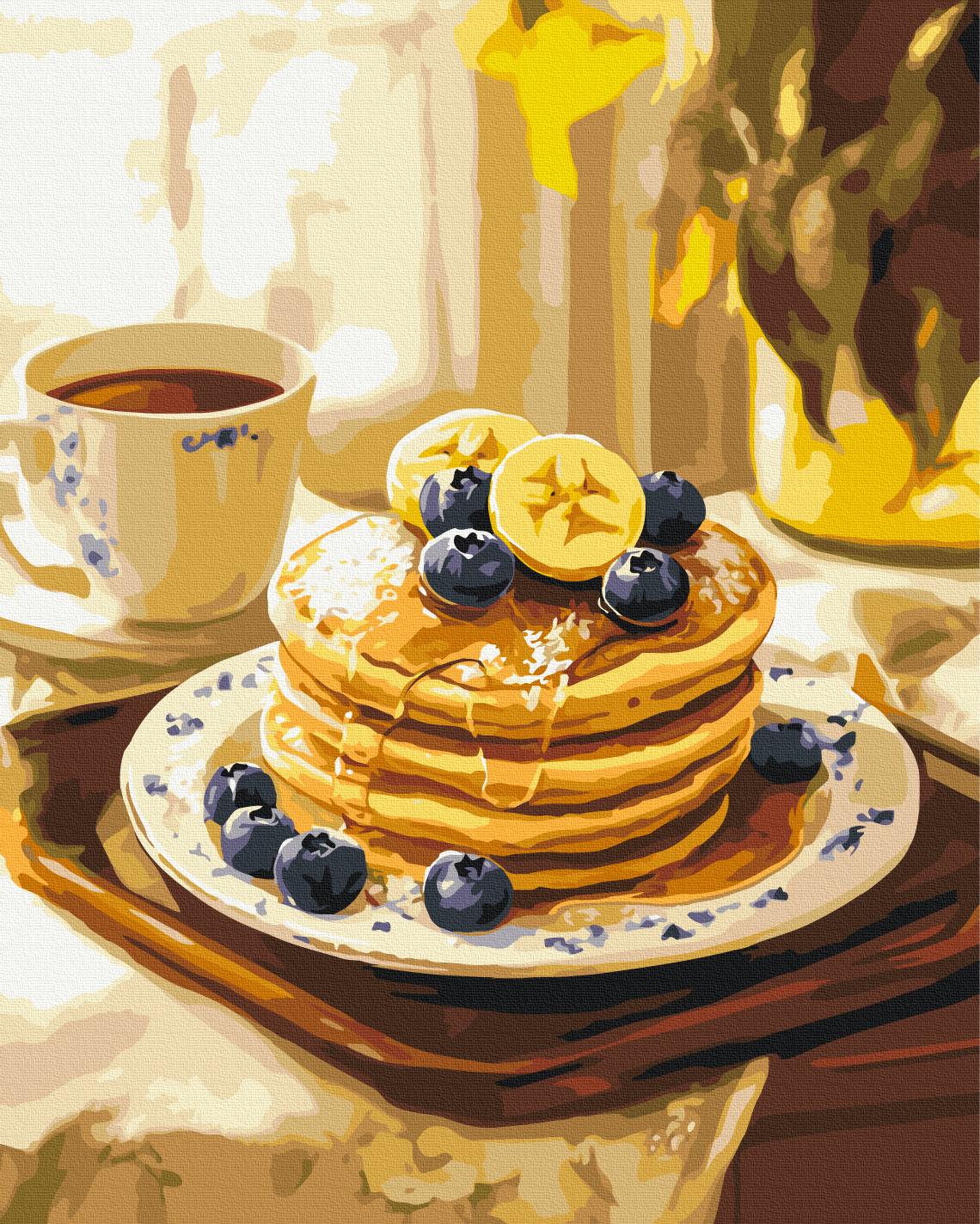 Картина по номерам Brushme Сладкий завтрак 40x50 см (BS54436)