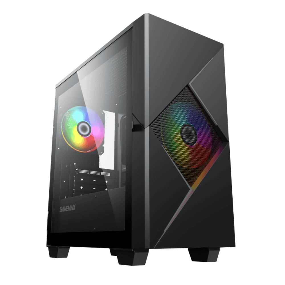 Корпус компьютерный Gamemax Cyclops BG без блока питания Micro ATX Micro Gaming Mini Tower