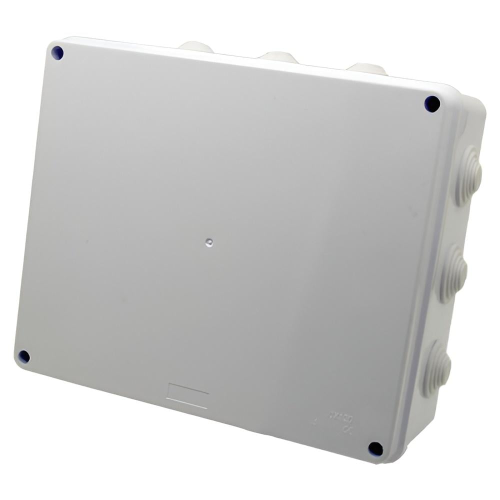 Распределительная коробка Lemanso квадрат с резиновыми заглушками 300x250x120 мм (LMA213)