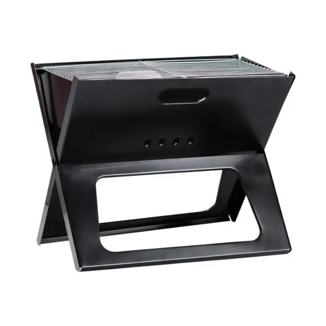 Мангал складной переносной с хромированной решеткой (p-09)