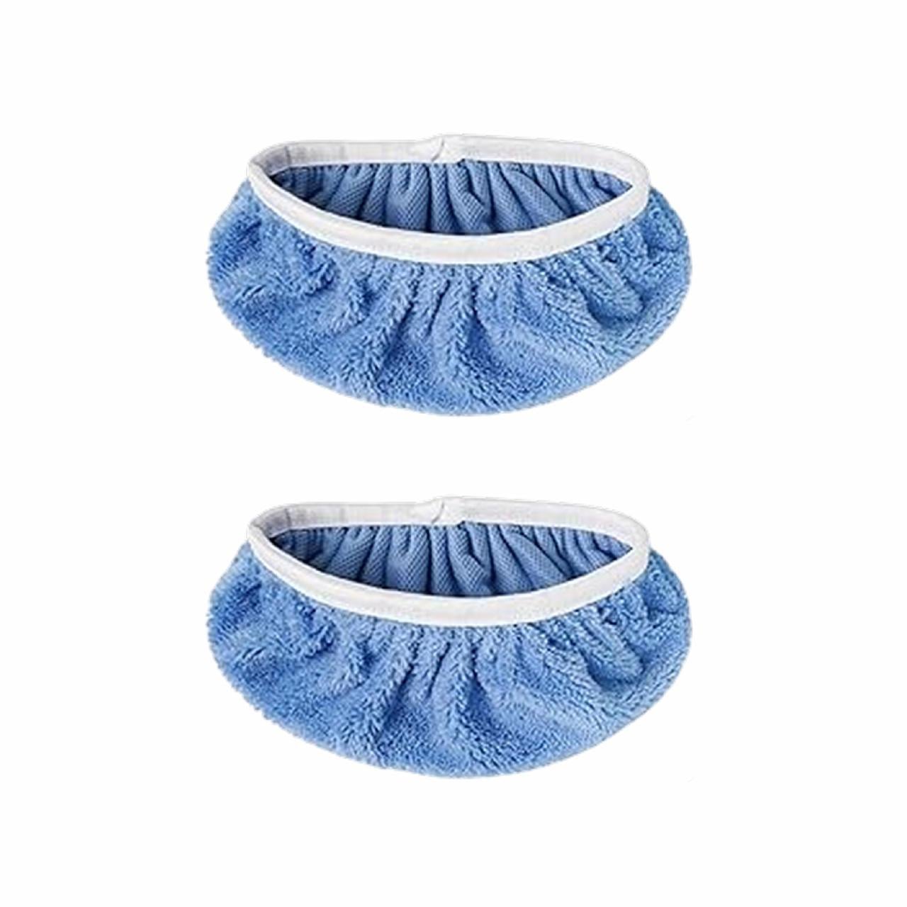 Набор сменных махровых насадок для швабры Swiffer моп на резинке 2 шт. Голубой (2581421429)