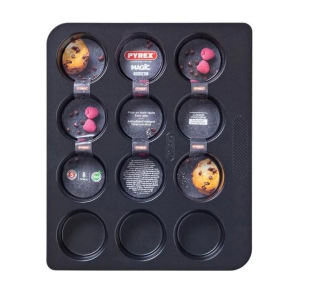 Форма Pyrex MAGIC для мафінів 12 порцій (MG12BU6/7146)