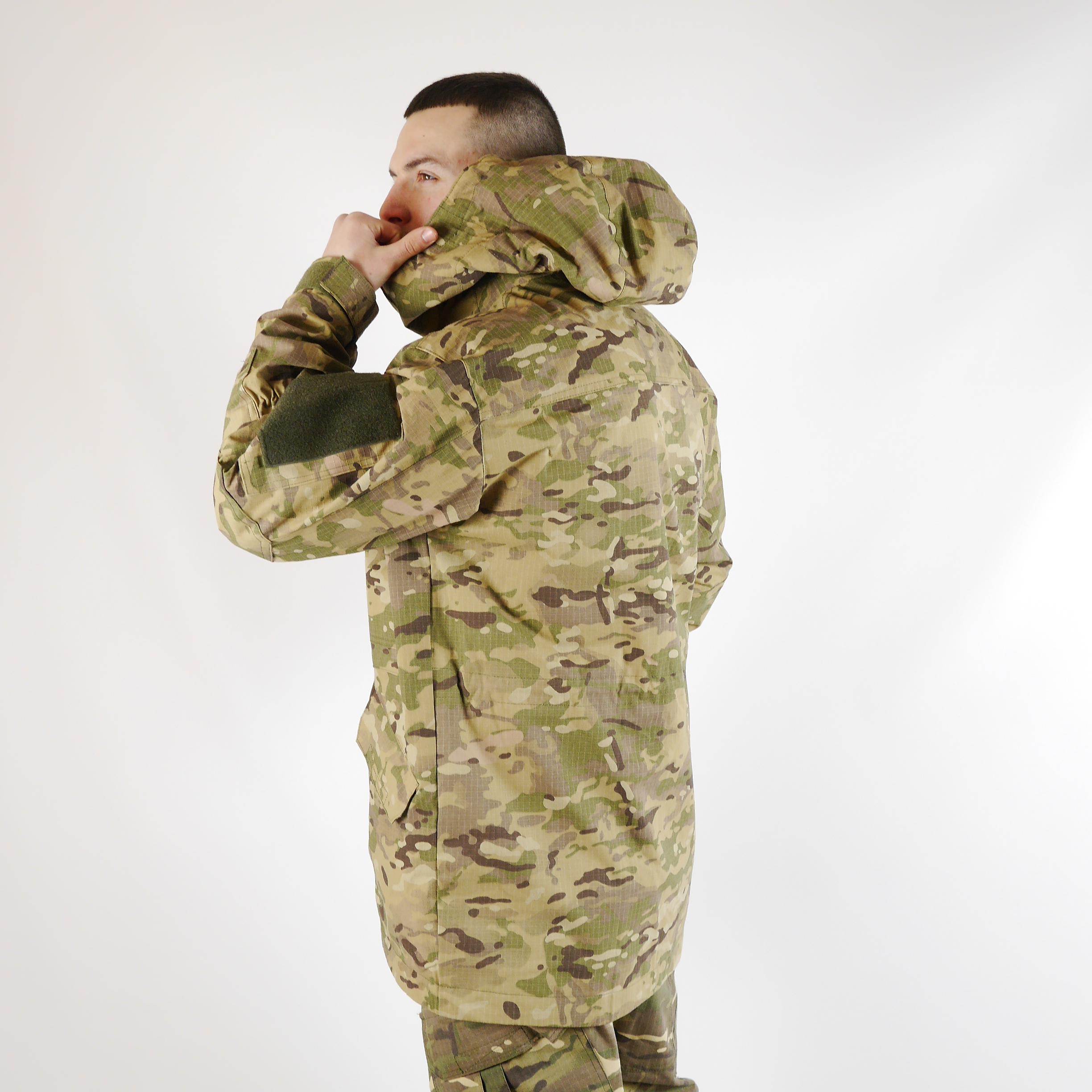 Куртка военная 1170 р. 52-54 с капюшоном Пиксель (1170-52-54) - фото 2 Куртка военная 1170 р. 52-54 с капюшоном Пиксель (1170-52-54) - фото 2