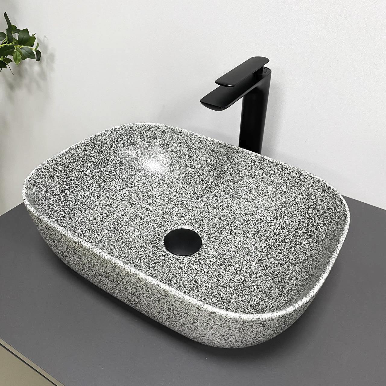 Умывальник накладной VBI RAVENNA SPACE Grey Matt (2808389766)