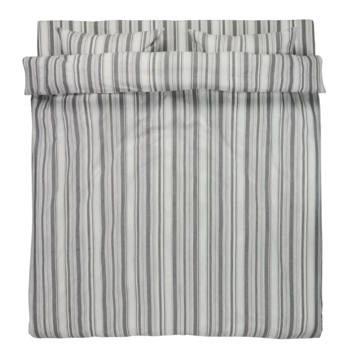 Комплект белья крас.волокно 200х220 белый/черный