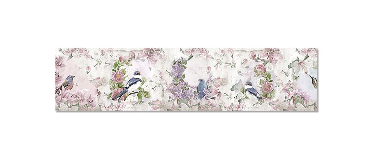 Наклейка виниловая 3D Zatarga Птицы в цветах 600х2500 мм (1274515540)