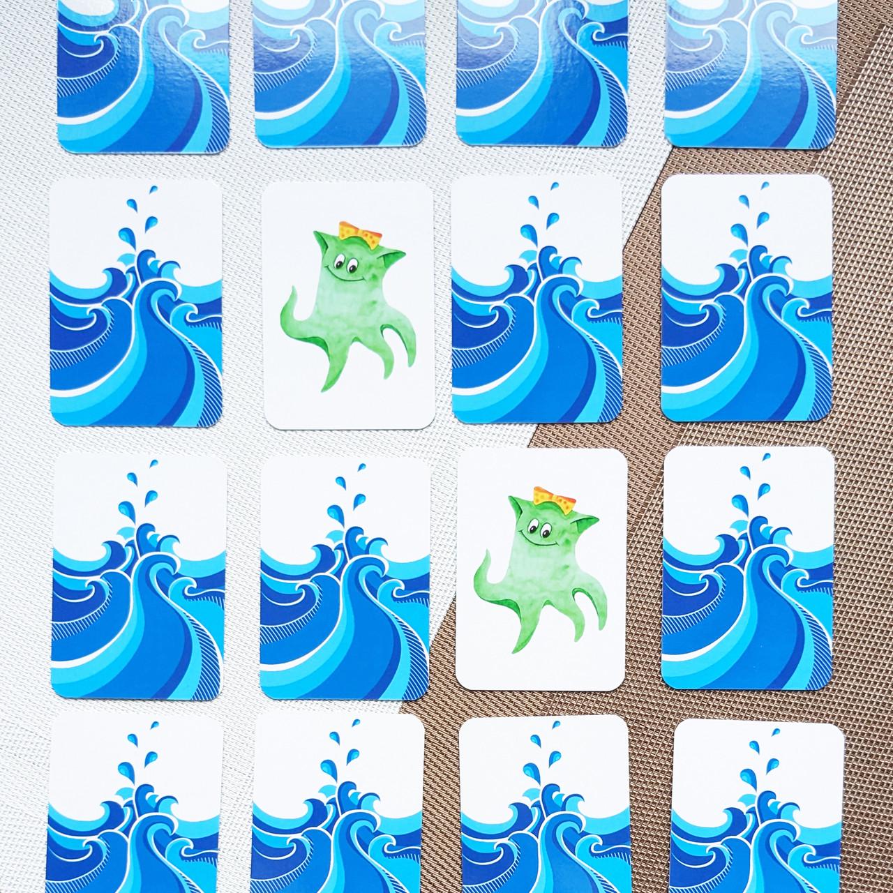 Настільна гра меморі Zoia for Kids Веселі восьминіжки (Л-002) - фото 5 Настільна гра меморі Zoia for Kids Веселі восьминіжки (Л-002) - фото 5