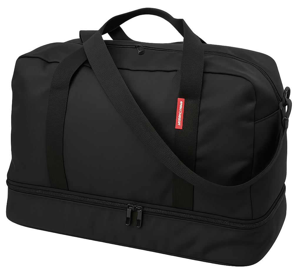 Дорожная сумка с отделом для обуви Wallaby 40 л Черный - фото 1 Дорожная сумка с отделом для обуви Wallaby 40 л Черный - фото 1