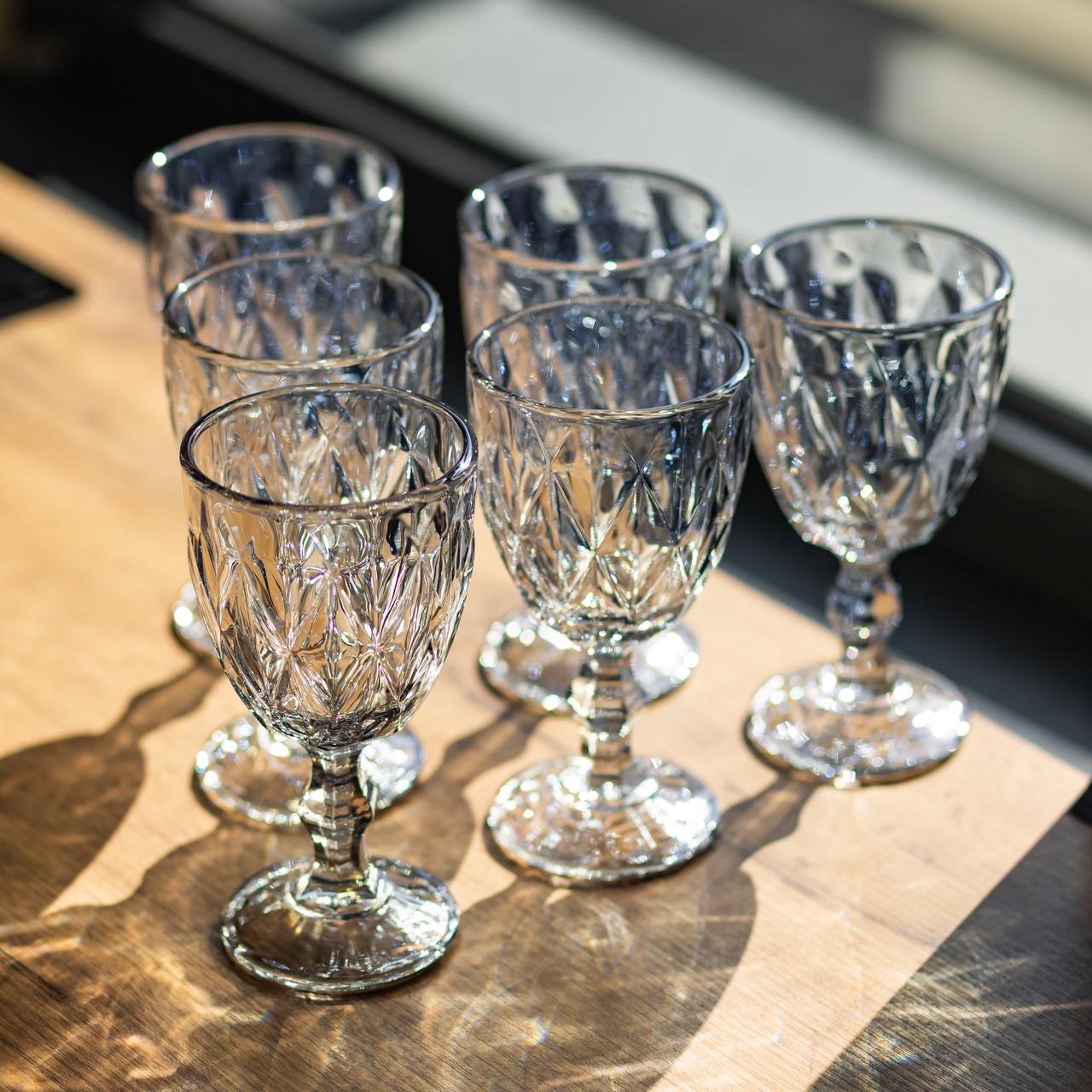 Набор бокалов столовых Diamond Blue 6 шт. 300 мл (HP-19-275)