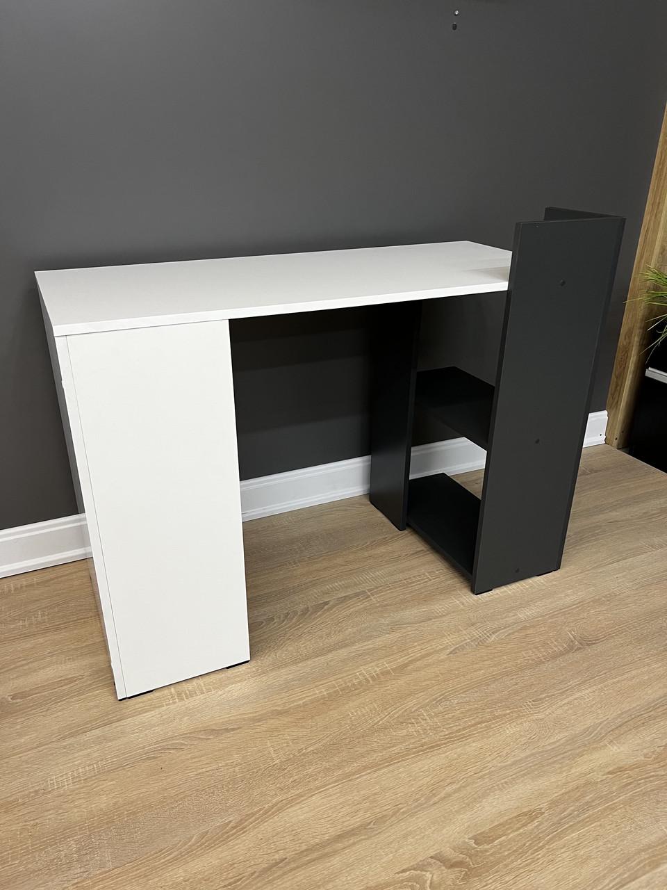 Стіл Модерн 1116х750х516 мм Білий/Антрацит - фото 7 Стіл Модерн 1116х750х516 мм Білий/Антрацит - фото 7