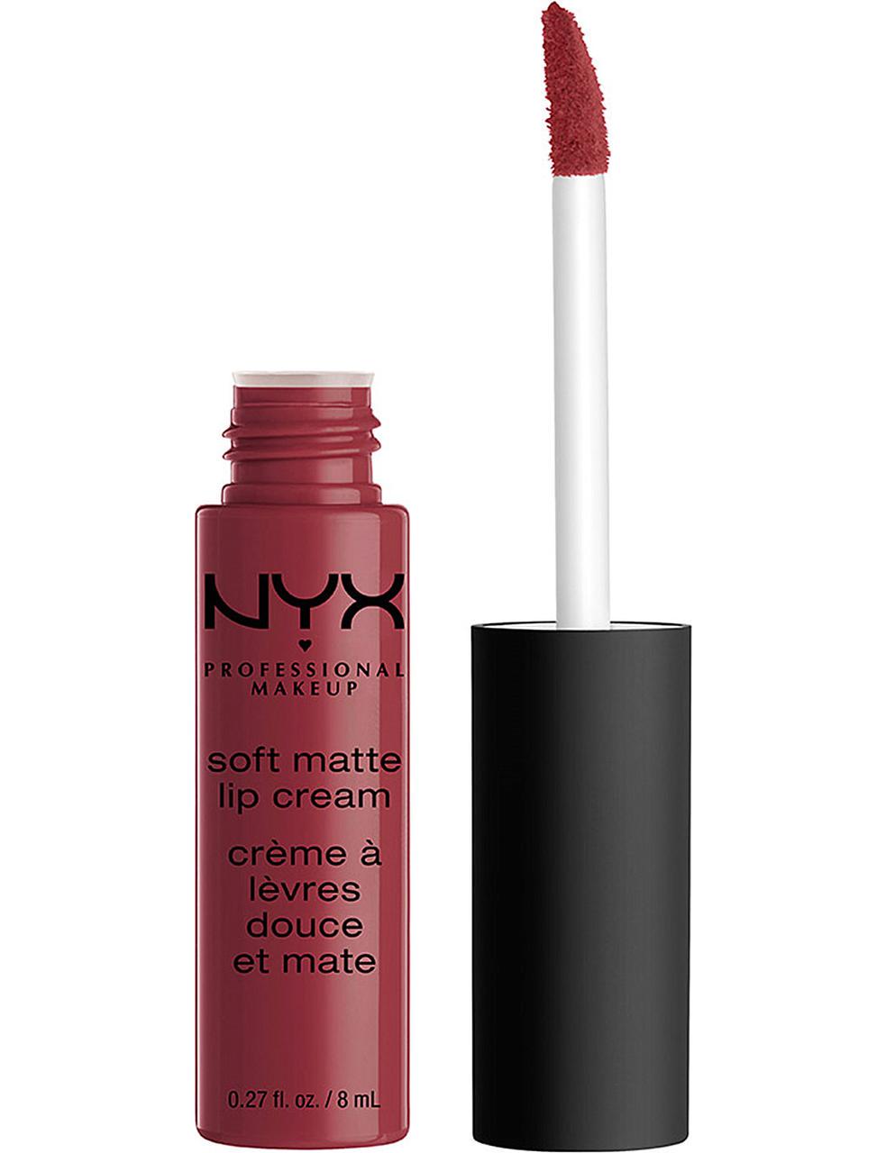 Помада для губ жидкая NYX Professional Makeup Soft Matte Lip Cream Budapest матовая 8 мл (302331)