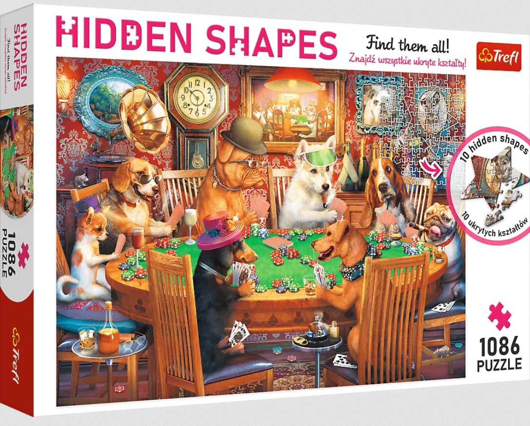 Пазл Trefl Приховані пазли: Нічні ігри 1086 ел.