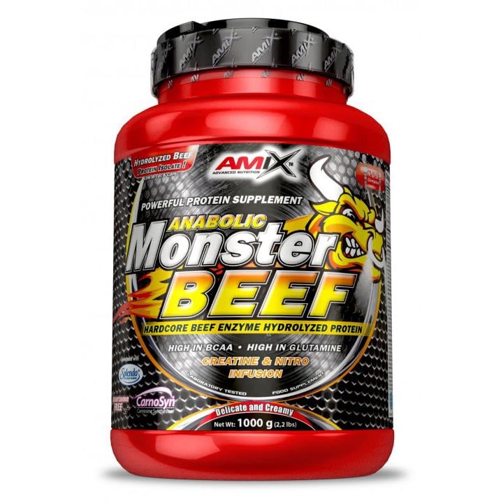 Протеин Amix Nutrition Anabolic Monster Beef 1 кг Клубника-банан (11205V16265)