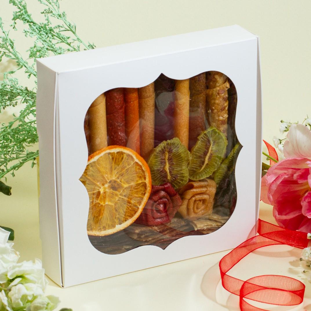 Набір пастили подарунковий Асорті 275 г Білий (FS-05013/4)