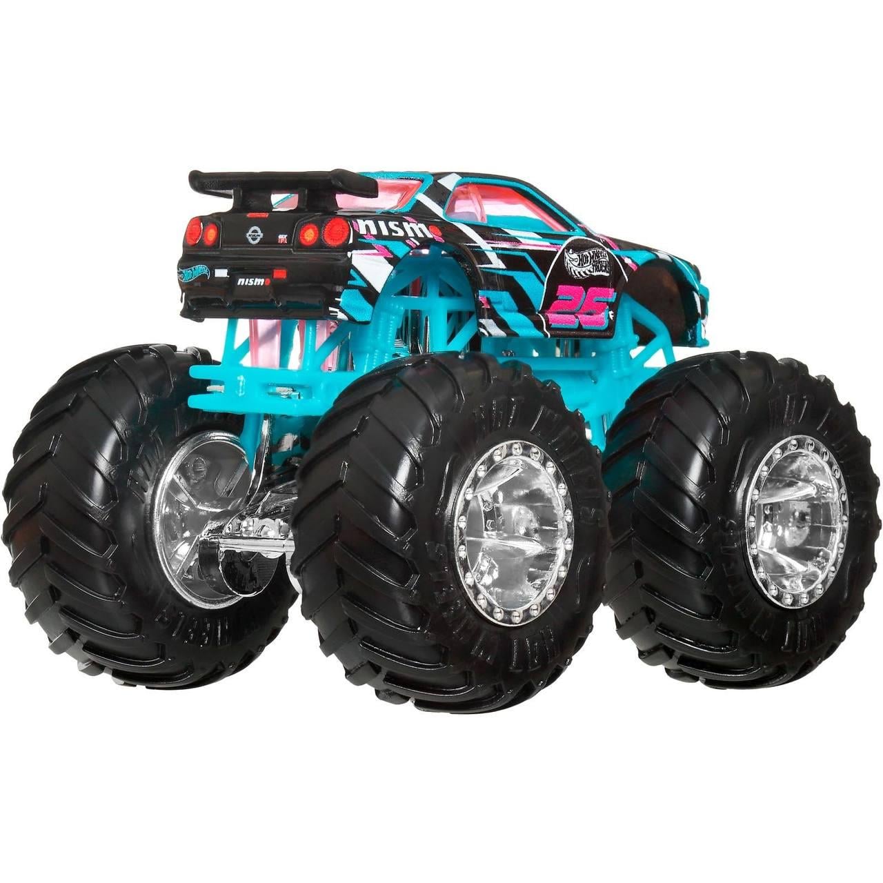 ᐉ Машинка-позашляховик Hot Wheels Monster truck Nissan Skyline