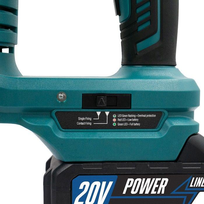 Гвоздозабиватель\степлер аккумуляторный PROFI-TEC 20V PPT20BL (005695) - фото 9