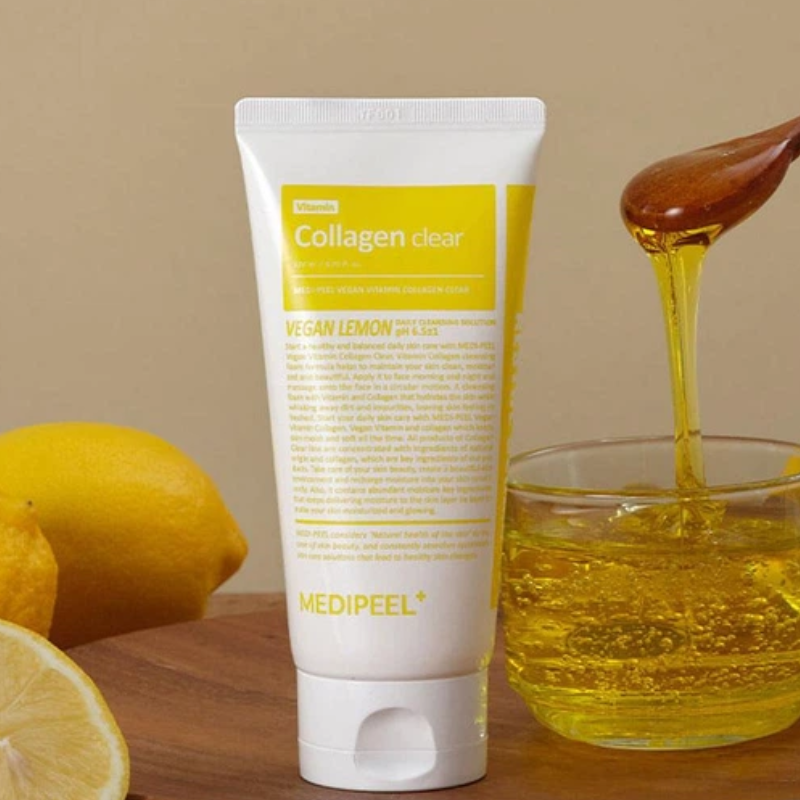 Гель-пенка с коллагеном и облепихой Medi-Peel Vegan Vitamin Collagen Clear 300 мл (8809941820690 )