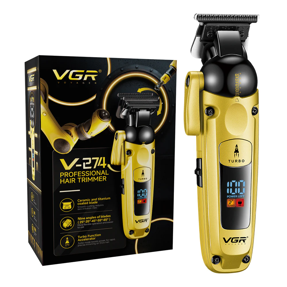 Машинка для стрижки аккумуляторная VGR V-274 Yellow (VGR V-274 Yellow)