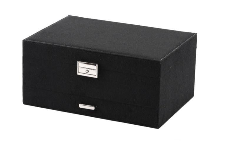 Органайзер для бижутерии и украшений 15023 11,5х17х24,5 см Черный (5002601) - фото 1