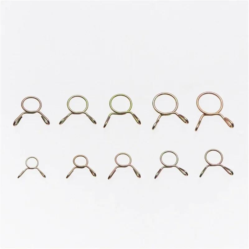 Набор пружинных проволочных хомутов 10 размеров 126 шт. (345924) - фото 4