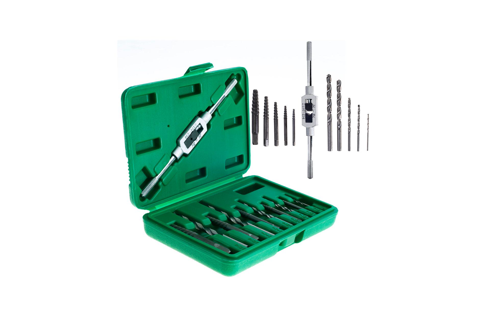 Набір свердлів та екстракторів Tagred TA1340 для зламаних шурупів (13080091) - фото 2