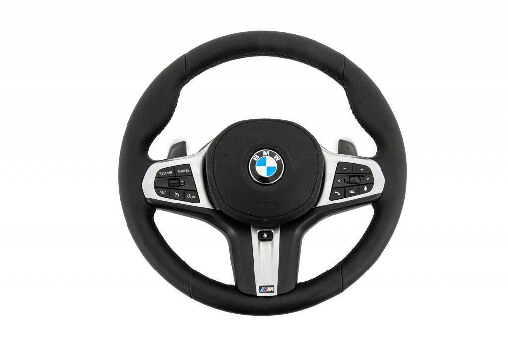 Руль GBT V-3 с подогревом для BMW 5 серия G30/G31 2017-2023 гг. Черный (190146) Руль GBT V-3 с подогревом для BMW 5 серия G30/G31 2017-2023 гг. Черный (190146)