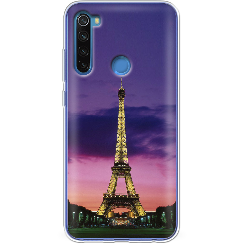Чехол Boxface Xiaomi Redmi Note 8 Полночь в Париже Прозрачный силикон (38214-up964-38214)