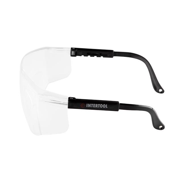Очки защитные прозрачные регулируемые заушины Черный - фото 4 Очки защитные прозрачные регулируемые заушины Черный - фото 4