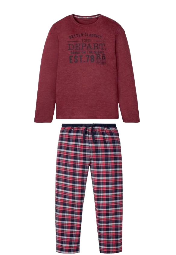 Пижама Livergy 116K XL Красный/Разноцветный (116K/XL)