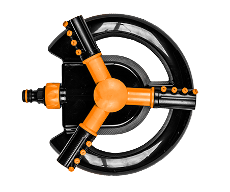 Ороситель вращающийся с 3-мя регулируемыми рожками BLACK LINE (ECO-1030)