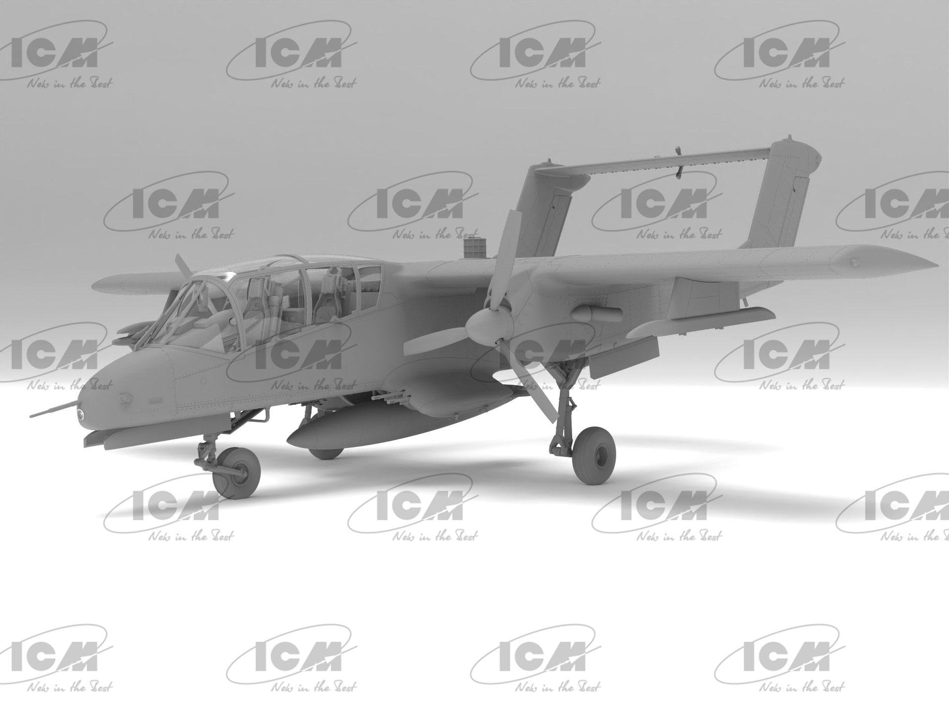 Сборная модель ICM Буря в пустыне американские самолеты OV-10A и OV-10D+ 1991 г (48302) - фото 22