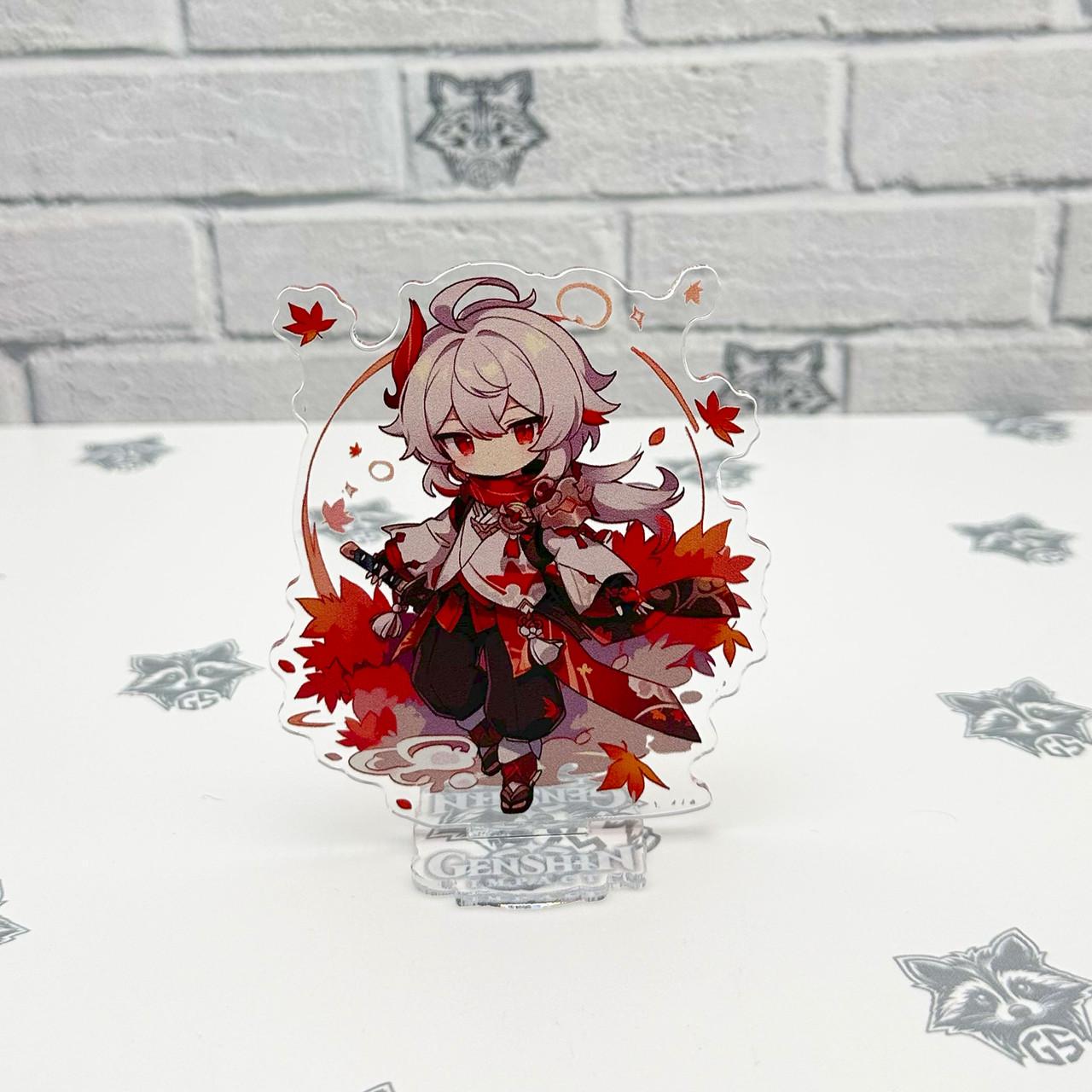 Фигурка коллекционная акриловая Chibi Genshin Impact Каэдэхара Казуха 10 см (2220323602)