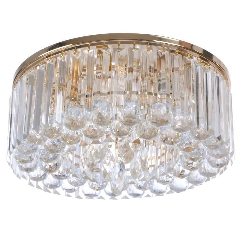 Люстра торт потолочная Brille с подсветкой LED E14 40W Glass BCL-612C/3 22-513