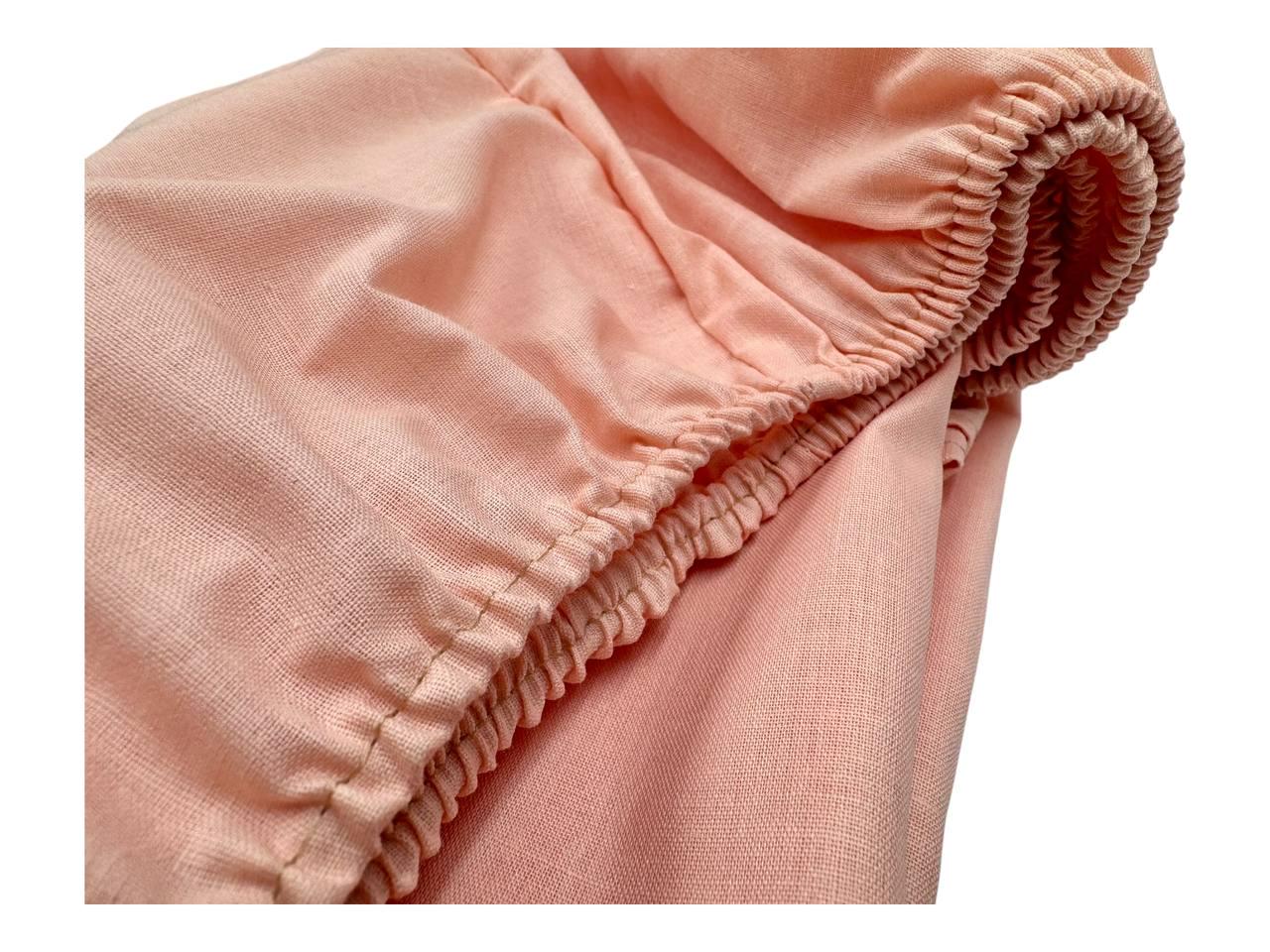 Простыня Peachy на резинке бязь голд 160х200 см (GLux-1024/x160) - фото 5