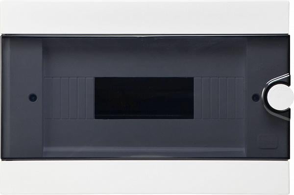 Щит распределительный АСКО-Укрем Ubox навесной 12 модулей пластик 208х307х93 мм Прозрачный (A0270010006)